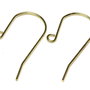 Tortite cercei din otel inoxidabil, aurii, 27.5x16.5 mm