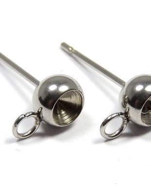 Tortite cercei din otel inoxidabil, 16x6 mm