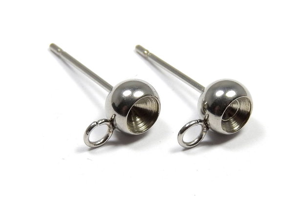 Tortite cercei din otel inoxidabil, 16x6 mm