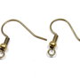 Tortite cercei din alama, bronz, 19 mm