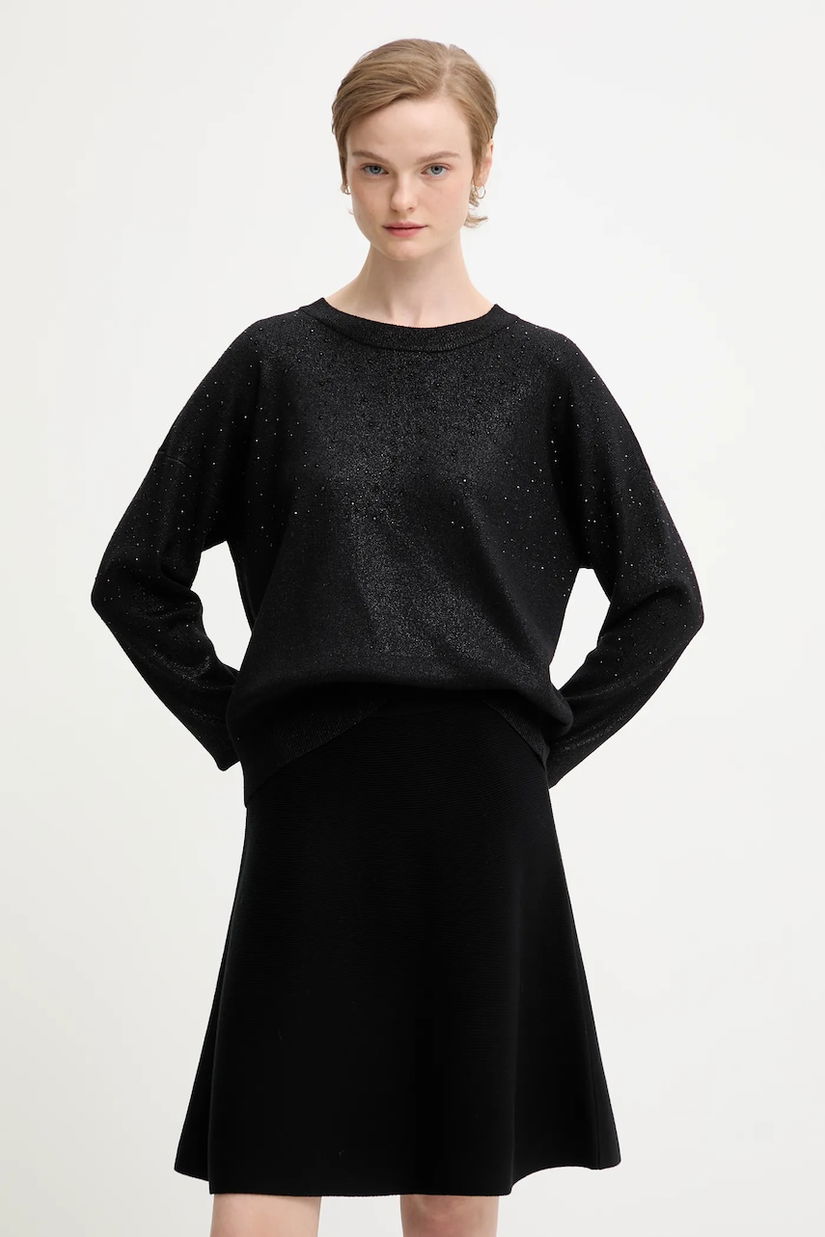 Dkny pulover SWEATERS culoarea negru, light, P5MSAY50