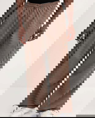 Puma x RIPNDIP pantaloni bărbați, culoare maro, drepți 632417