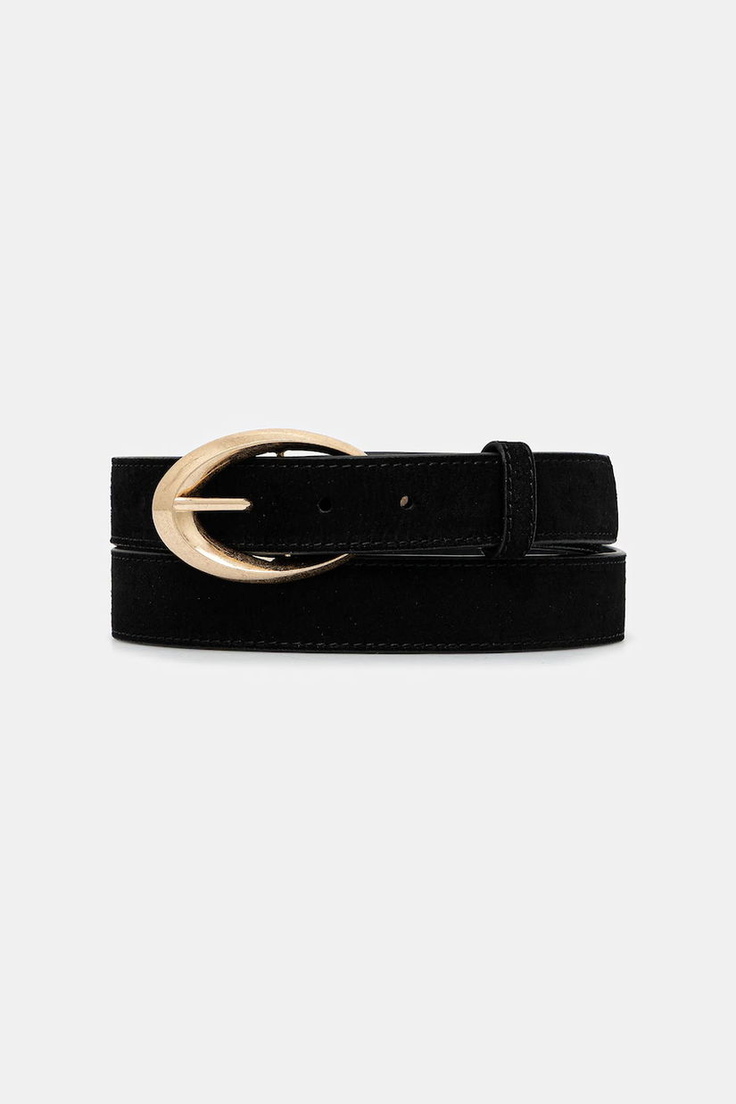 Answear.LAB curea din piele intoarsa culoarea negru