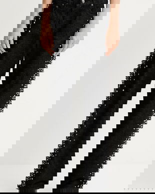 Gestuz jeans culoarea negru, 10910795