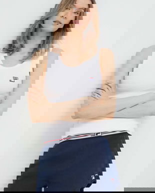 Fila pijama femei, culoarea alb