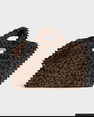 WOUF geantă Simona 44 x 30 x 17 cm culoarea maro