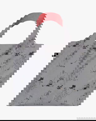 LOQI bagaj de mână Family Pattern x Moomin