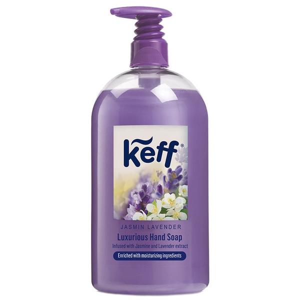 Sapun Lichid pentru Maini - Keff Jasmin &amp; Lavender, 500 ml