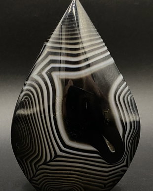 Agat Negru - Sculptura piatra semipretioasa