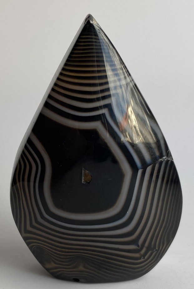Agat Negru - Sculptura piatra semipretioasa