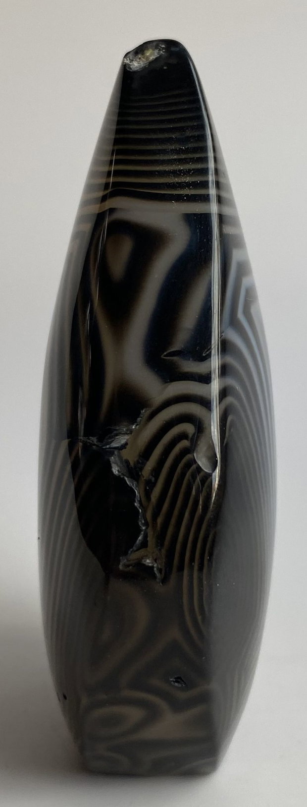 Agat Negru - Sculptura piatra semipretioasa