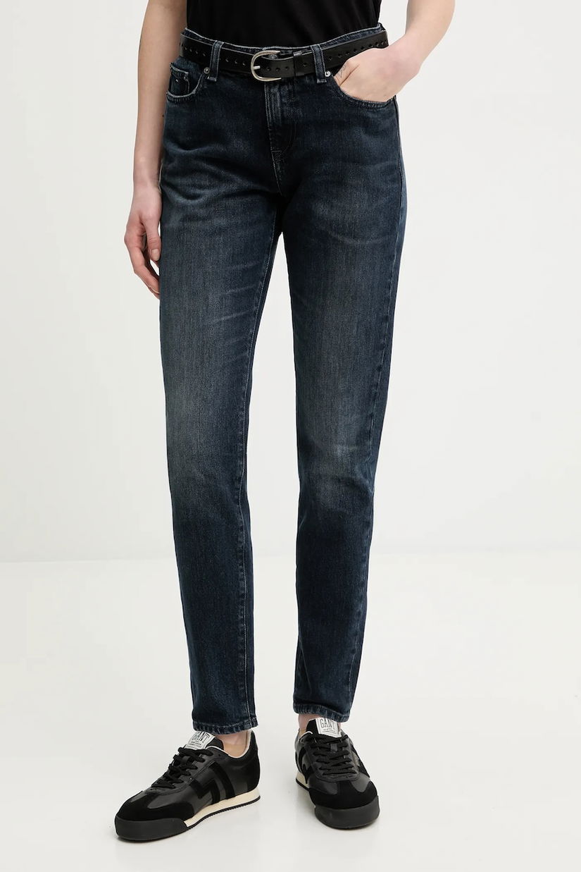 Tommy Jeans blugi copii culoarea bleumarin, DW0DW21516