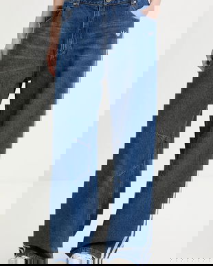 adidas Originals jeans Baggy Gfx high waist, KC6278