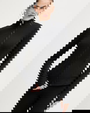 MICHAEL Michael Kors bluză culoarea negru, cu imprimeu, MF551L91RE