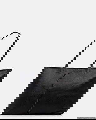 Answear Lab poseta de piele culoarea bordo