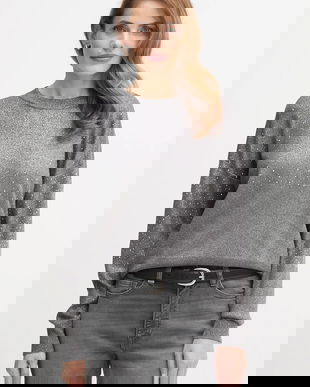 Dkny pulover SWEATERS culoarea gri, light, P5MSAY50