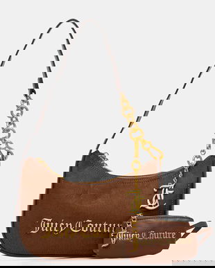 Juicy Couture poșetă Jasmine culoarea maro, BIJJM8968WZC