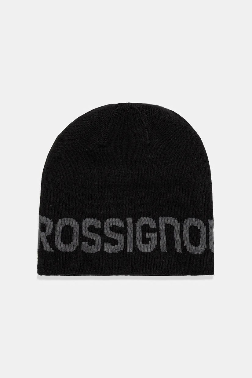 Rossignol beanie cu două fețe culoarea negru, RLOMH02