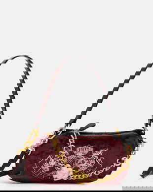 Juicy Couture poșetă Twig Narrative culoarea bordo, BIJTG8989WZC