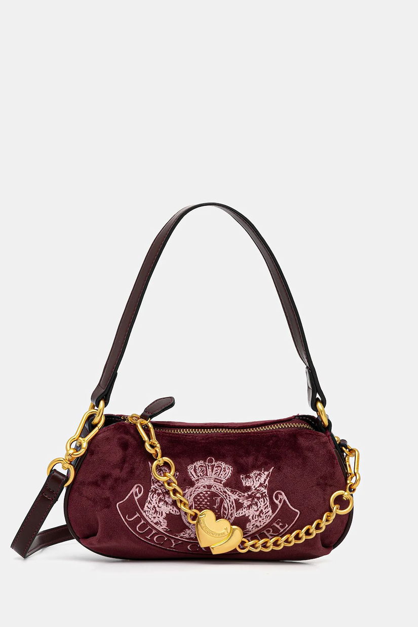 Juicy Couture poșetă Twig Narrative culoarea bordo, BIJTG8989WZC