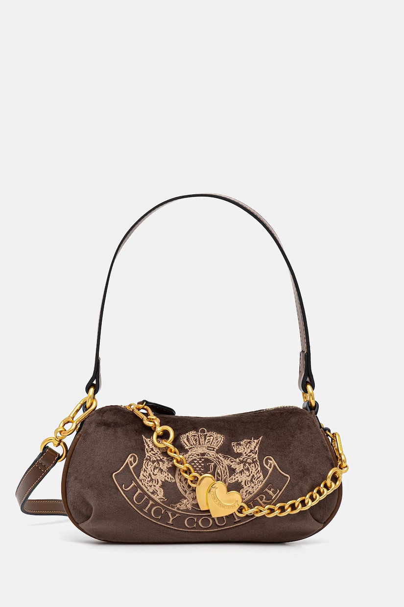 Juicy Couture poșetă Twig Narrative culoarea maro, BIJTG8989WZC