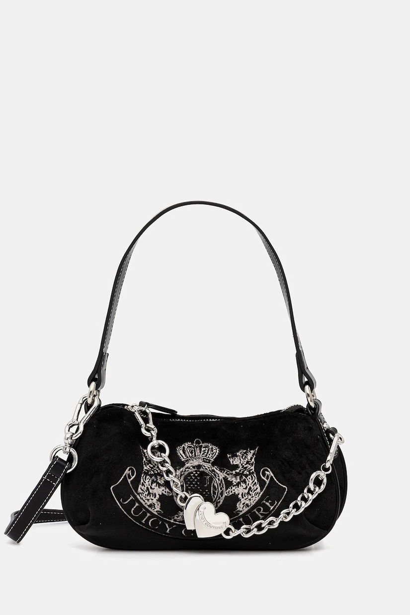 Juicy Couture poșetă Twig Narrative culoarea negru, BIJTG8989WZC