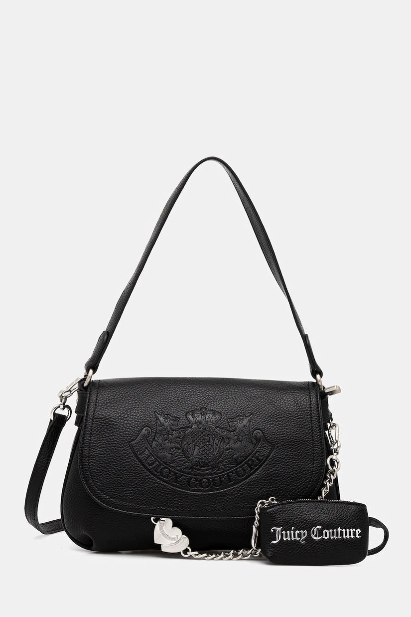 Juicy Couture poșetă Twig Narrative culoarea negru, BIJTG8993WVP