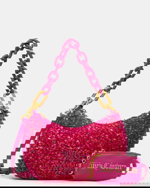 Juicy Couture poșetă Blossom culoarea roz, BIJL58973WZC