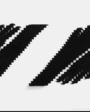 Colmar mănuși cu lână culoarea negru, 5114R.6XU