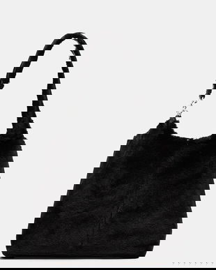 Coccinelle poșetă culoarea negru, E1.THD.11.01.01