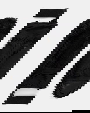 Sportalm mănuși Flauschi culoarea negru, 950085