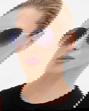 Marc Jacobs ochelari de soare culoarea auriu, MARC 865/S