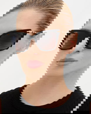 Carolina Herrera ochelari de soare culoarea negru, HER 0351/G/S