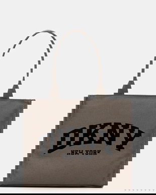 Dkny poșetă HADLEE LOGOARCH culoarea verde, R51AGJ50