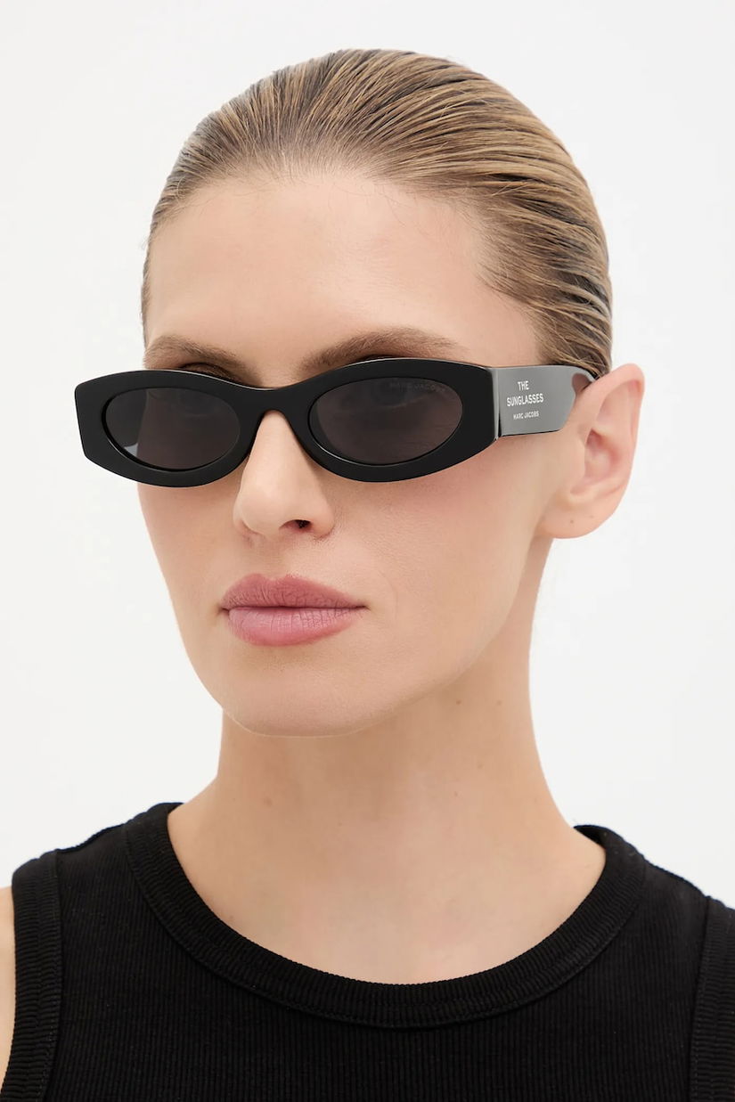 Marc Jacobs ochelari de soare culoarea negru, MARC 858/G/S