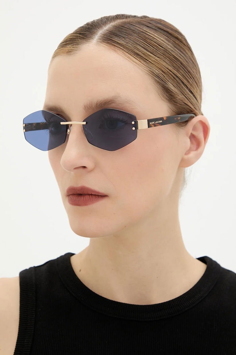 Marc Jacobs ochelari de soare culoarea auriu, MARC 496/S AIR