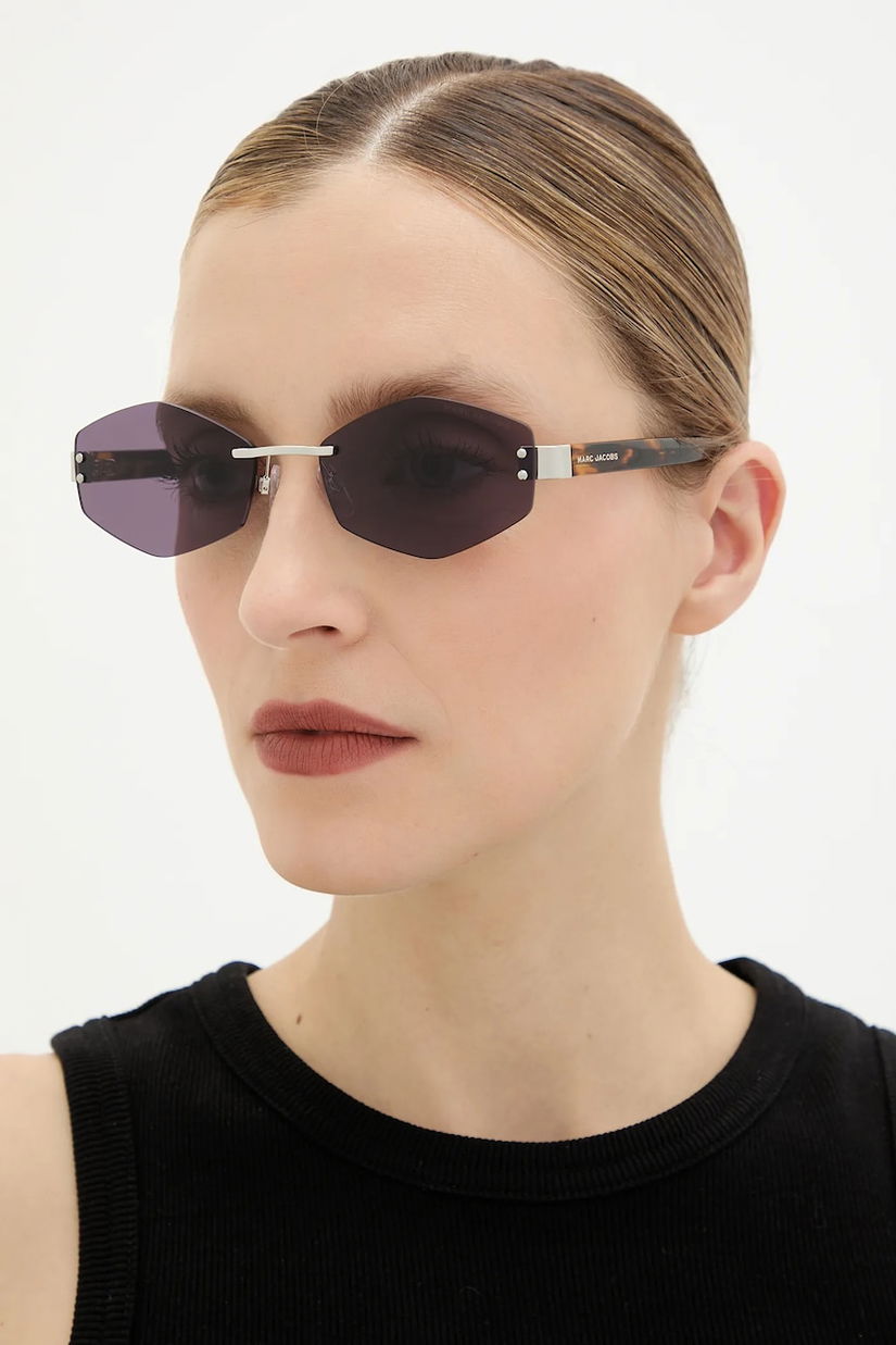Marc Jacobs ochelari de soare culoarea argintiu, MARC 496/S AIR