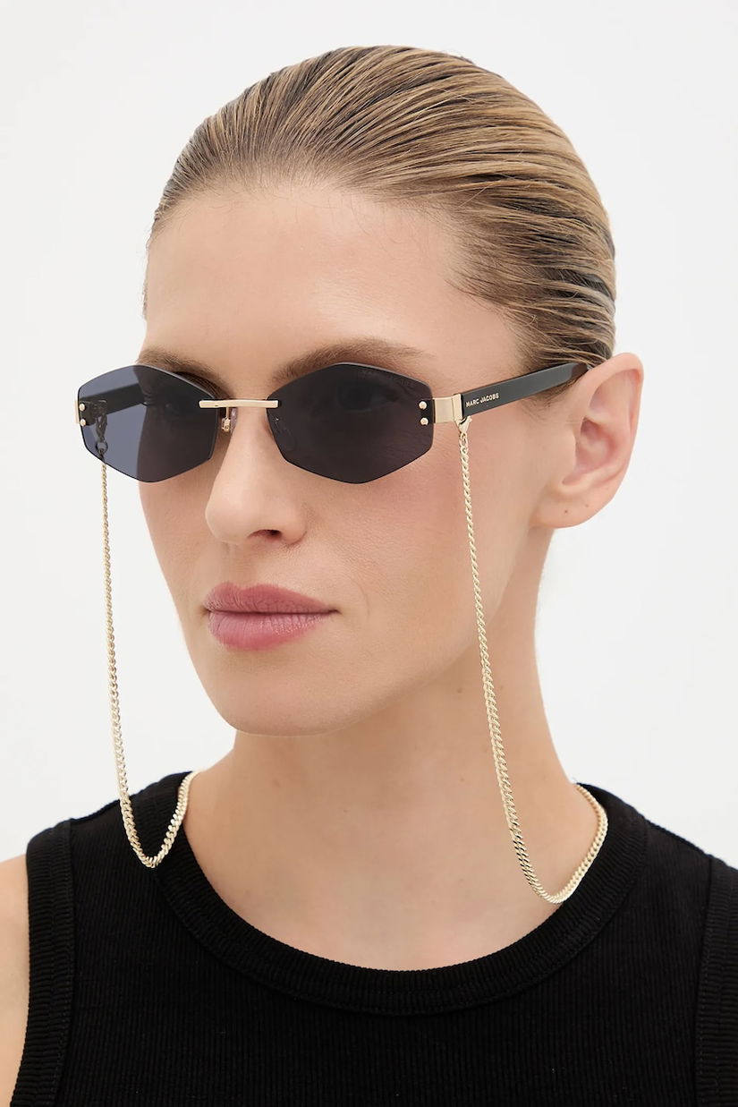 Marc Jacobs ochelari de soare culoarea negru, MARC 496/S AIR