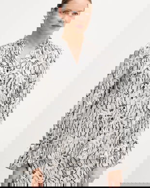 Marc Aurel cămașă culoarea negru, cu guler stand-up, relaxed, 6339-1001-93494