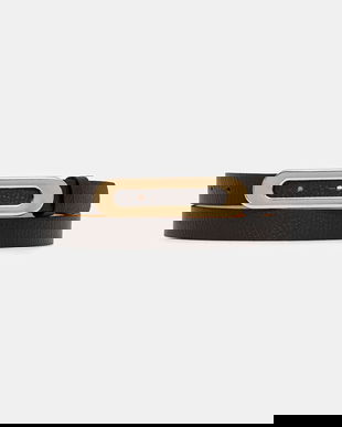 Answear.LAB curea de piele culoarea maro