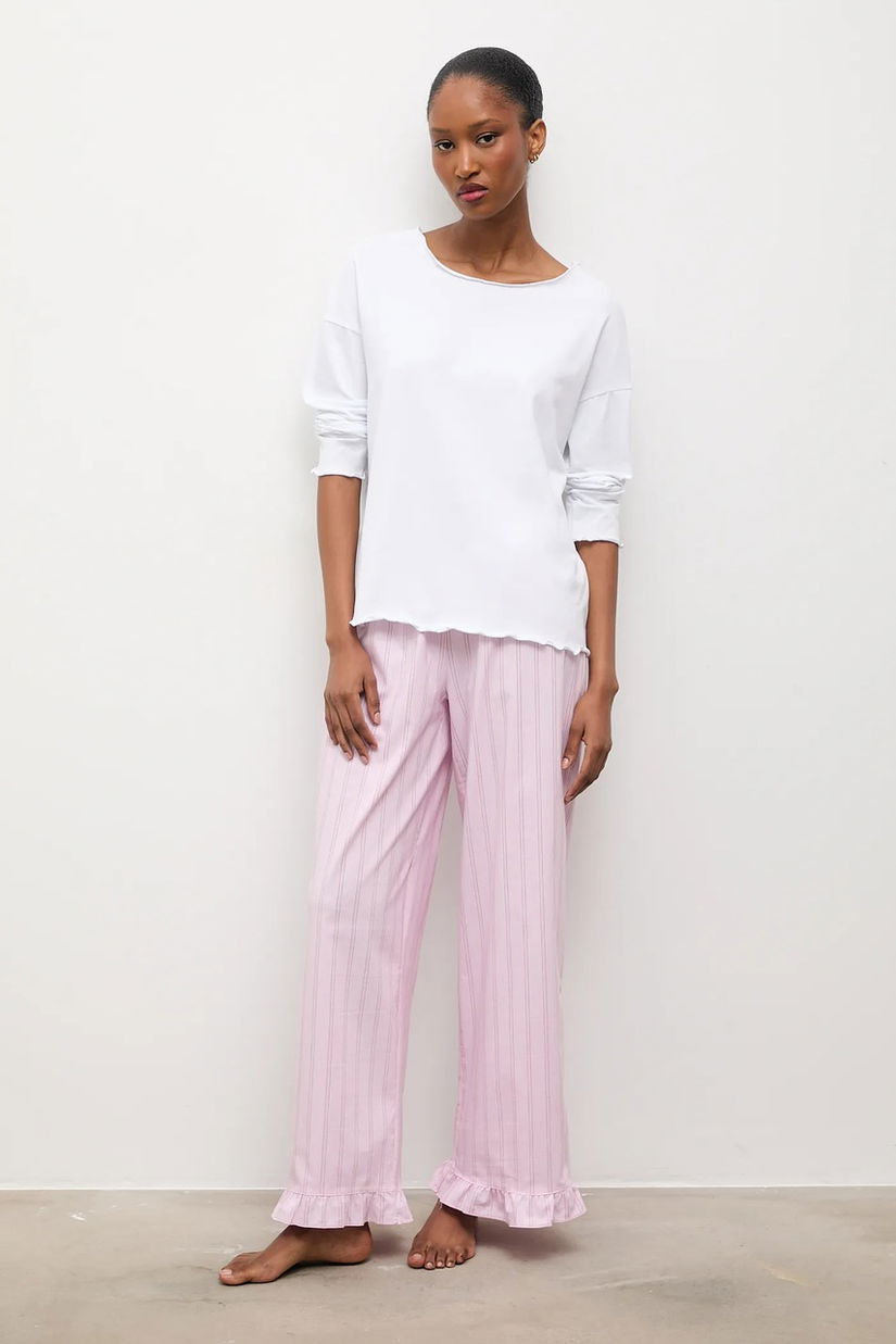 Answear.LAB pijama culoarea roz