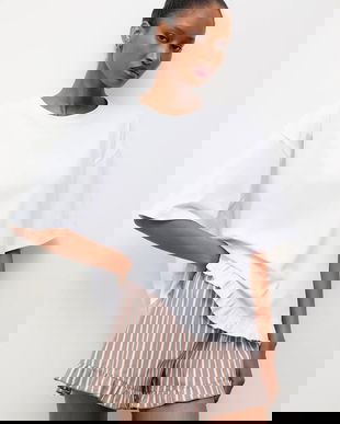 Answear.LAB pijama culoarea maro