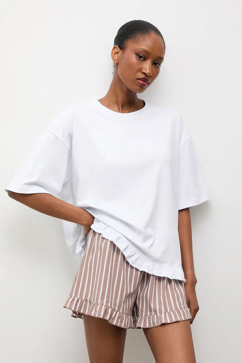 Answear.LAB pijama culoarea maro