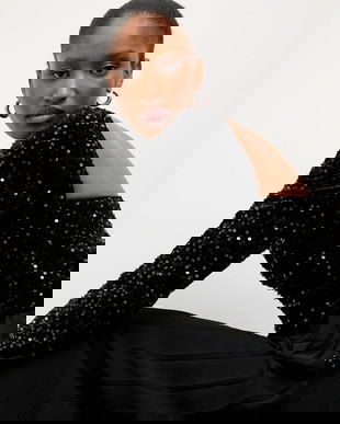 Answear.LAB body culoarea negru, neted