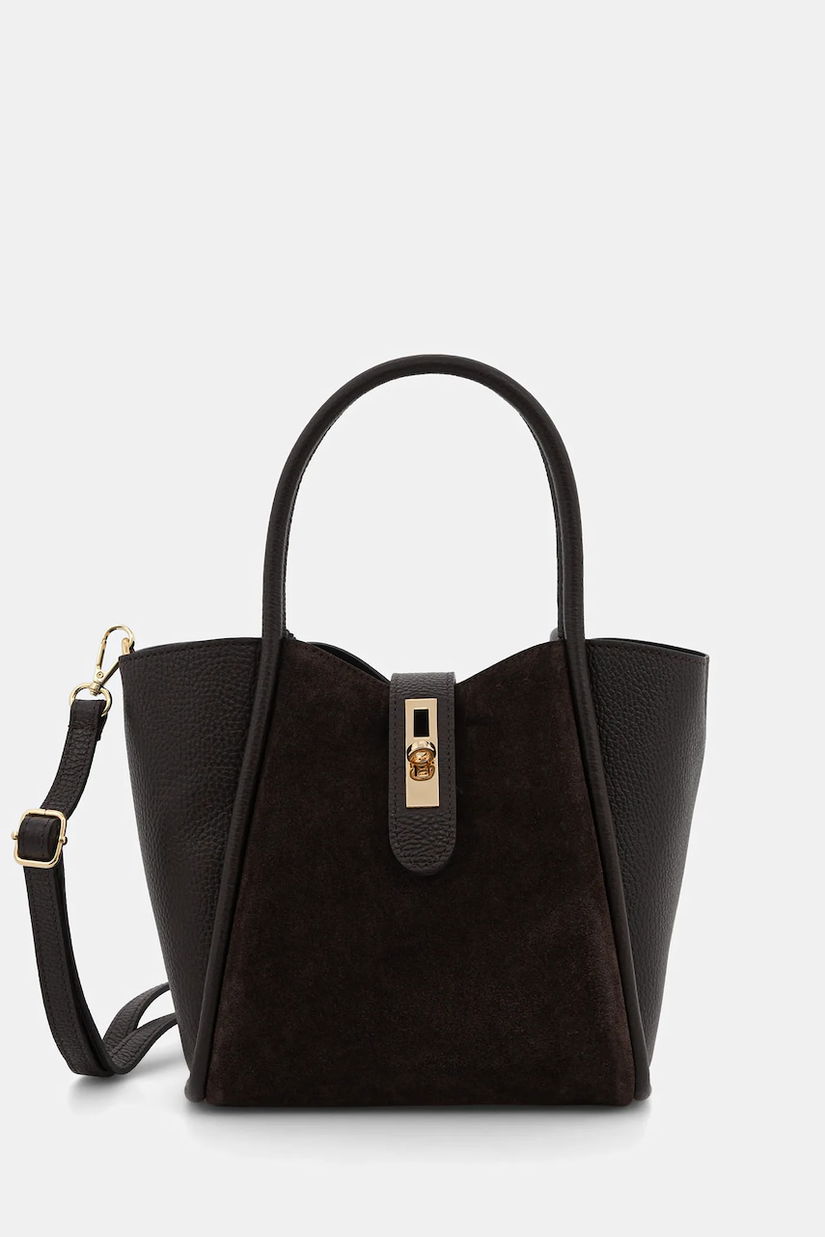 Answear.LAB poseta de piele culoarea maro