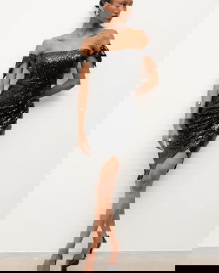 Answear.LAB rochie culoarea negru, mini, mulata