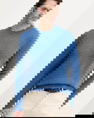 United Colors of Benetton pulover de lana culoarea gri