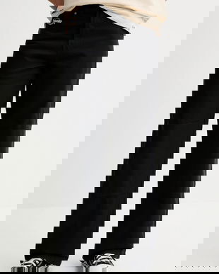 Dickies pantaloni de bumbac pantaloni scurți negri drepti pentru bărbați DK0A88OP