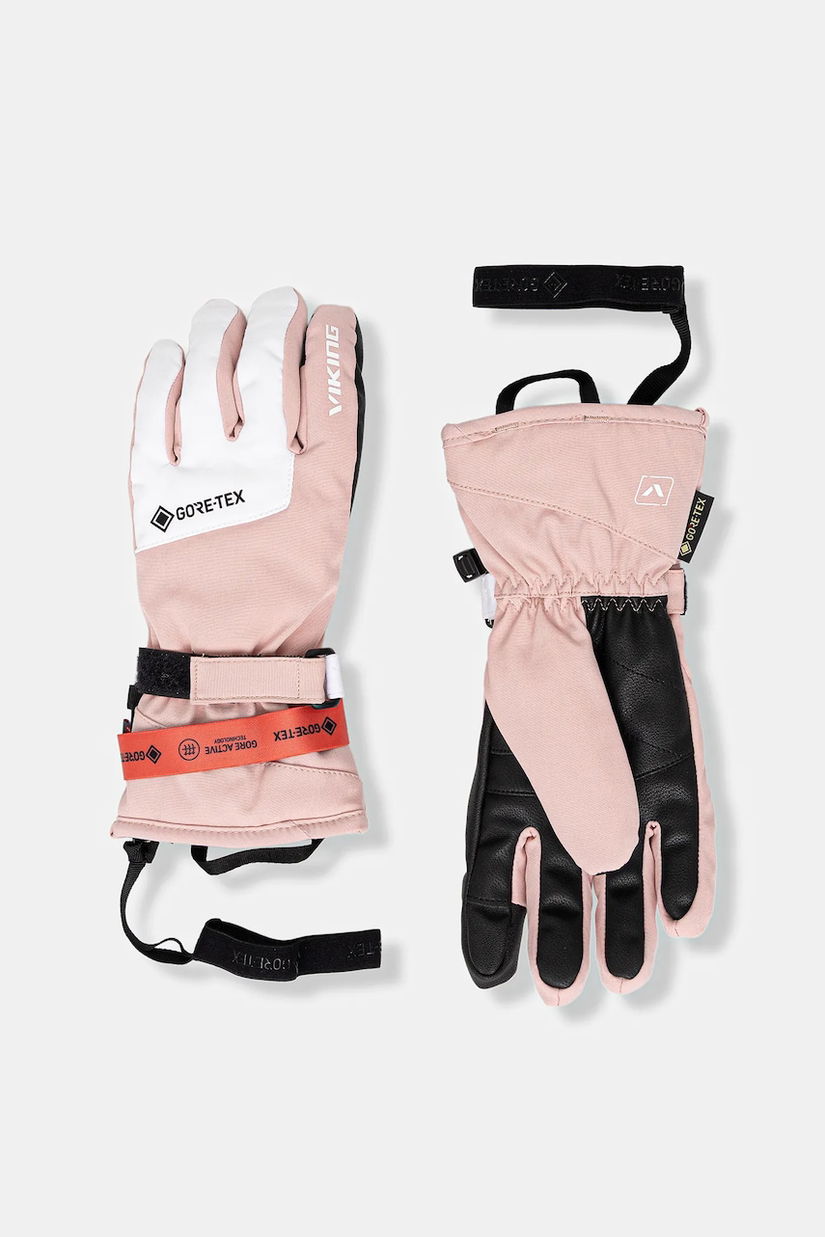 Viking mănuși de schi Sherpa GTX 2.0 culoarea roz, 150/27/6005