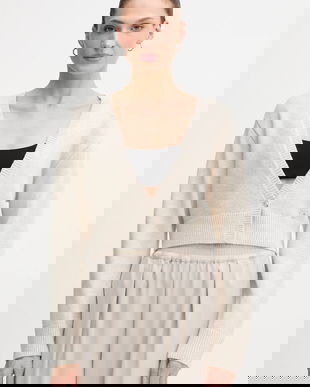 OUI pulover culoarea bej, 85772